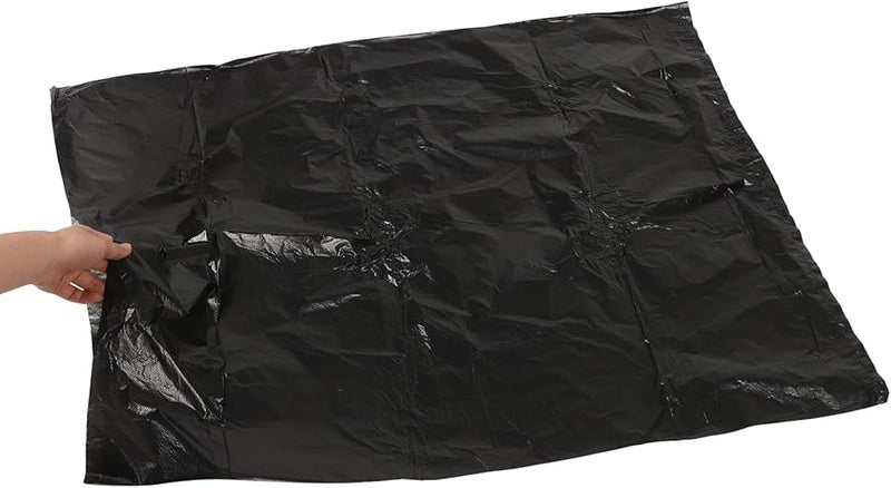 أكياس قمامة HDPE سميكة 25 قطعة، أكياس نفايات عالية السعة للمطبخ والحمام والاستخدام المنزلي - Image 4